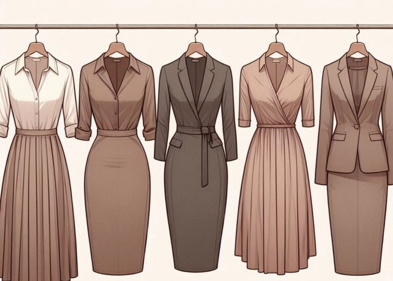 Work dresses for work wardrobe capsule